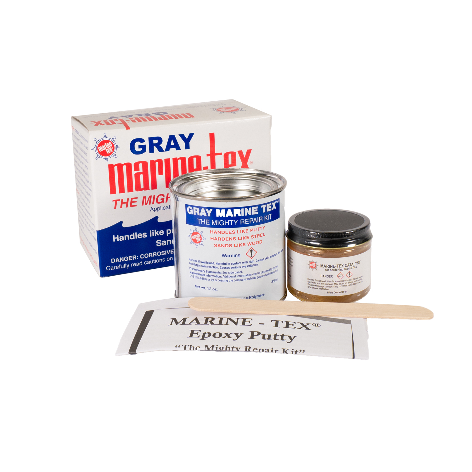 Marine Tex Epoxy Putty Repair Kit White | Quart | RM307K